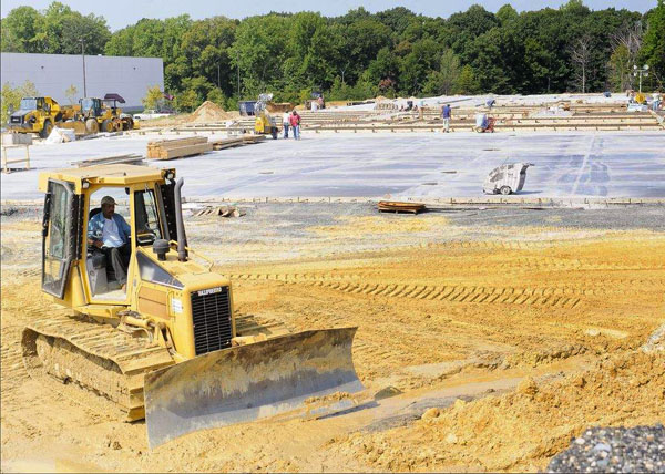 backhoe preparation