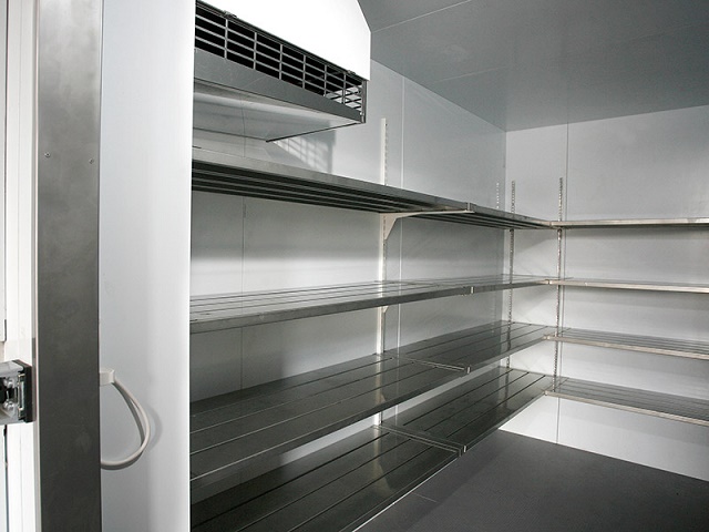 walk in freezer room