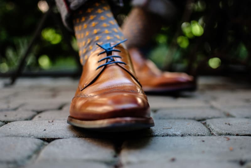 brown oxford shoes