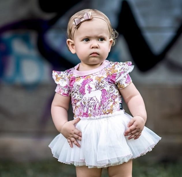 Baby unicorn dress