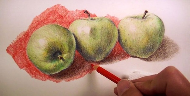 Oil-based colored pencils