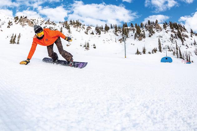 All- mountain snowboard