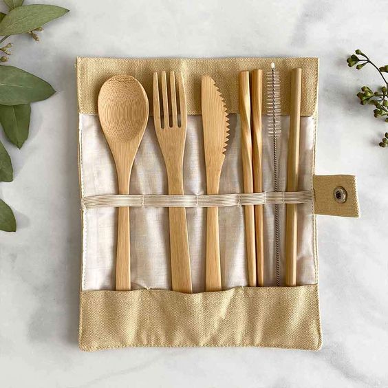 bamboo kitchen utensils