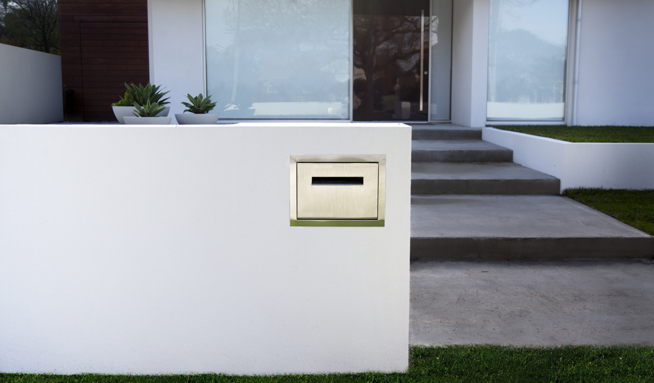 Built In Letterboxes