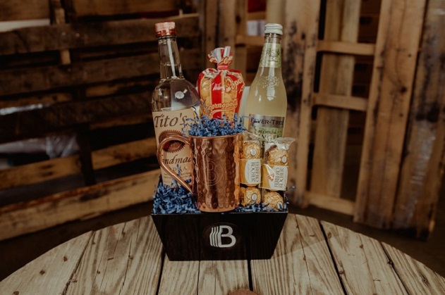 alcohol gift basket