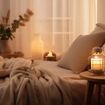 warm atmosphere in the bedroom